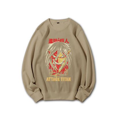 Titan Siege Eren Yeager Attack Titan V2 Sweatshirt