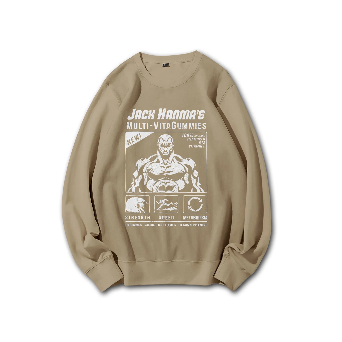 Ultimate Grappler - Jack Hanma's Multi-VitaGummies Sweatshirt