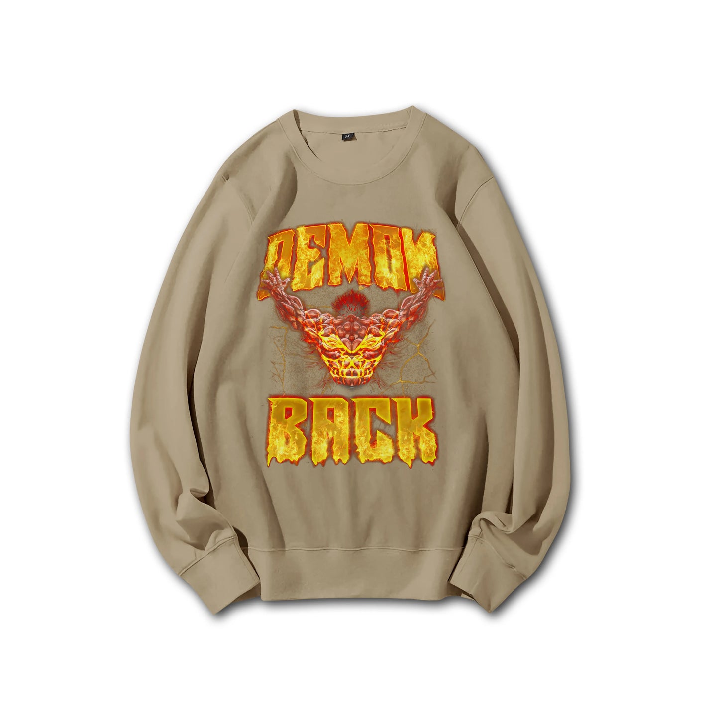 Ultimate Grappler - Yujiro Hanma's Demon Back Sweatshirt