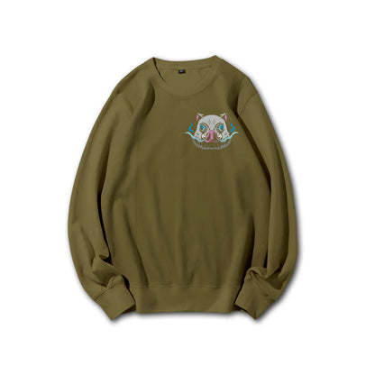 Blade of Demon Hunters Boar Head Fighter V2 Sweatshirt