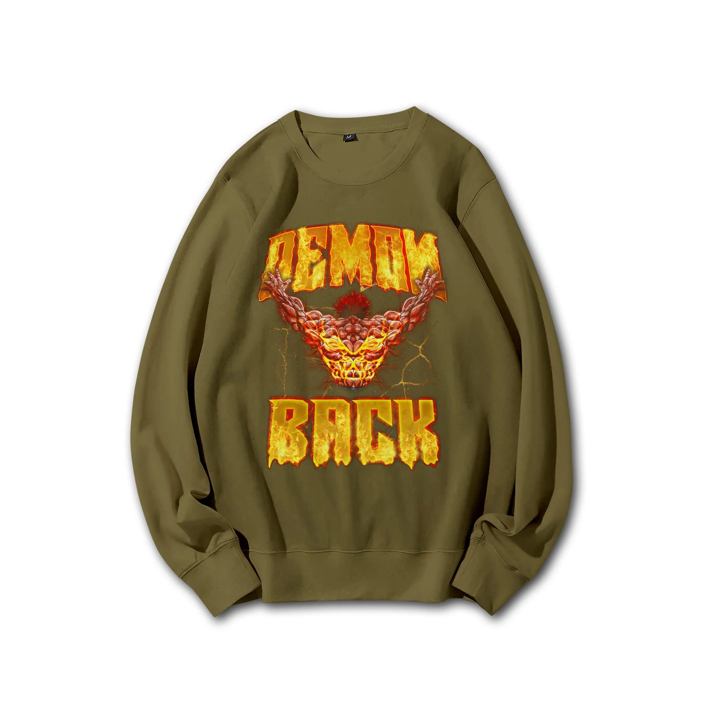 Ultimate Grappler - Yujiro Hanma's Demon Back Sweatshirt