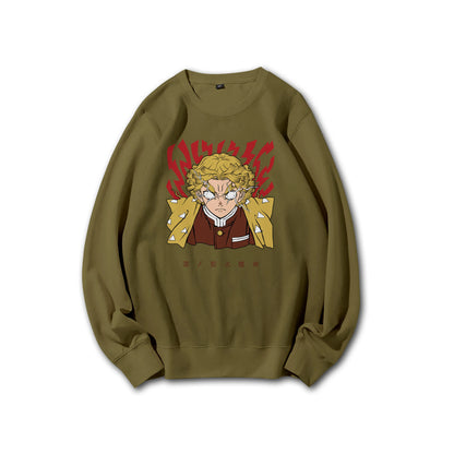 Blade of the Demon Hunters Zenitsu's Rage V2 Sweatshirt
