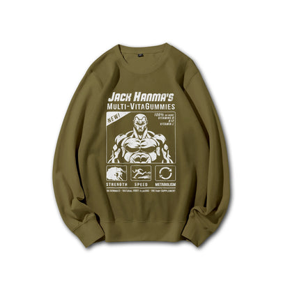 Ultimate Grappler - Jack Hanma's Multi-VitaGummies Sweatshirt