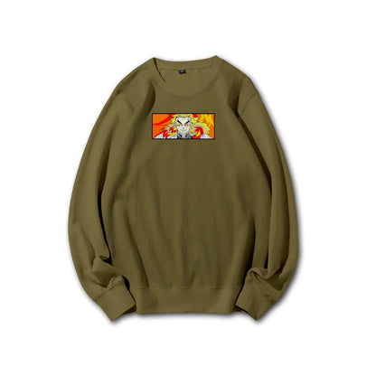Blade of the Demon Hunters Kyojuro Rengoku Fire Hashira Sweatshirt