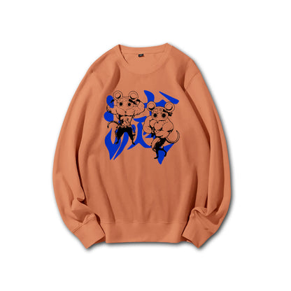 Blade of Demon Hunters Muscle Mice Sweatshirt