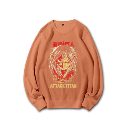 Titan Siege Eren Yeager Attack Titan V2 Sweatshirt