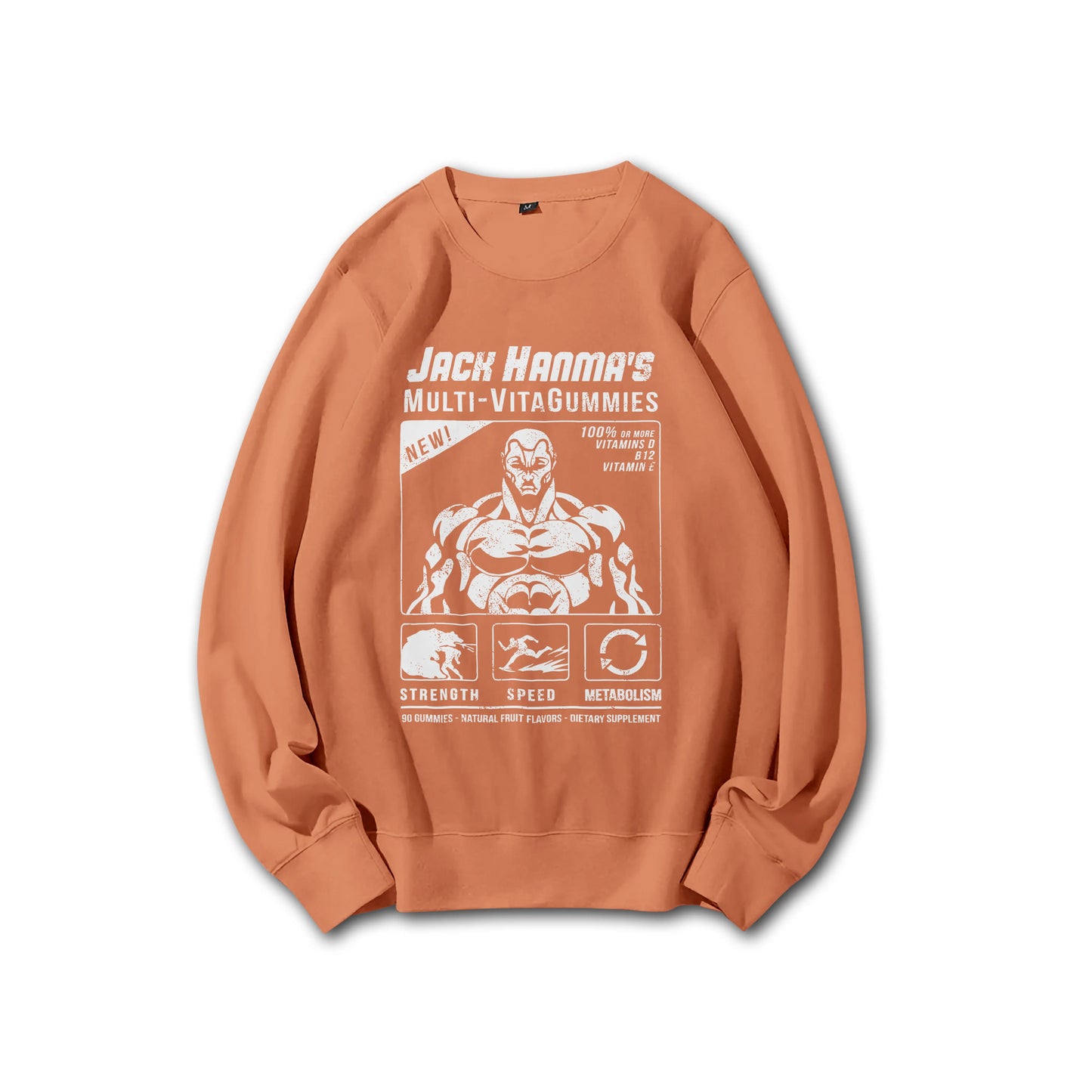 Ultimate Grappler - Jack Hanma's Multi-VitaGummies Sweatshirt