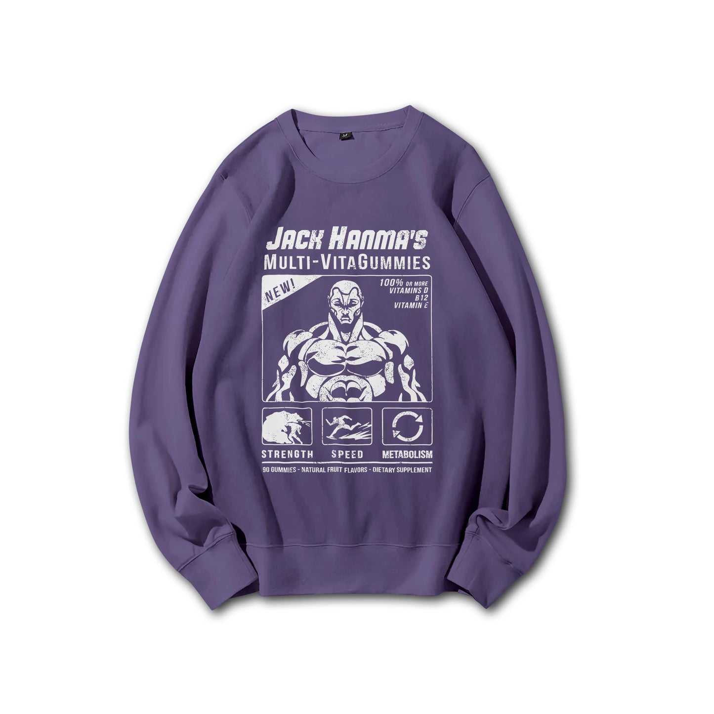 Ultimate Grappler - Jack Hanma's Multi-VitaGummies Sweatshirt