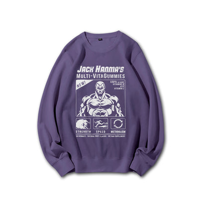 Ultimate Grappler - Jack Hanma's Multi-VitaGummies Sweatshirt