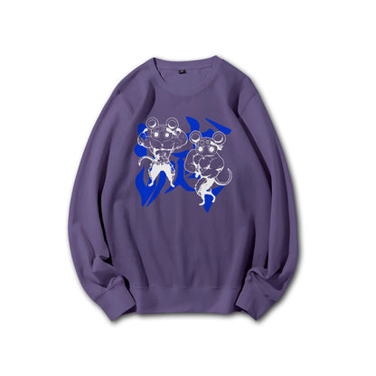Blade of Demon Hunters Muscle Mice Sweatshirt