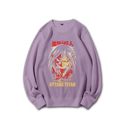 Titan Siege Eren Yeager Attack Titan V2 Sweatshirt
