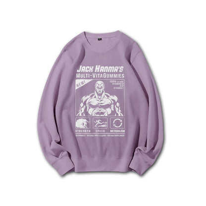 Ultimate Grappler - Jack Hanma's Multi-VitaGummies Sweatshirt