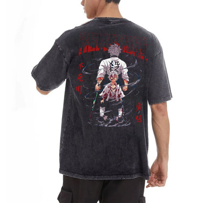 Blade of the Demon Hunters Sanemi Shinazugawa T-Shirt