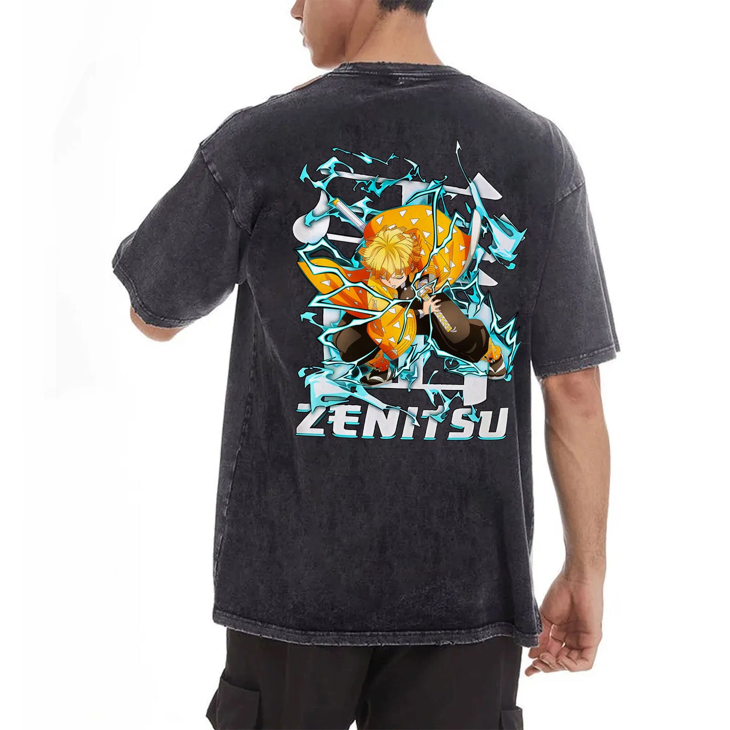 Blade of the Demon Hunters Zenitsu V2 T-Shirt