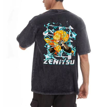 Blade of the Demon Hunters Zenitsu V2 T-Shirt
