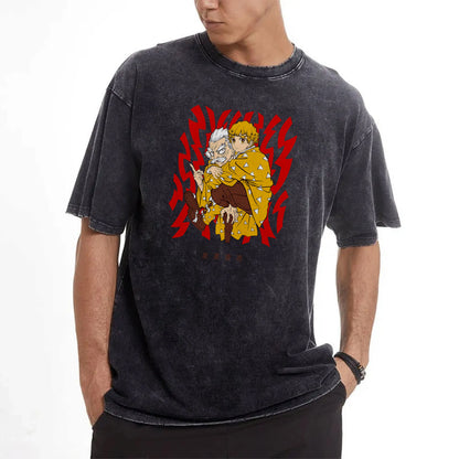Blade of the Demon Hunters Zenitsu's Master T-Shirt