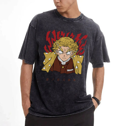 Blade of the Demon Hunters Zenitsu's Rage V2 T-Shirt