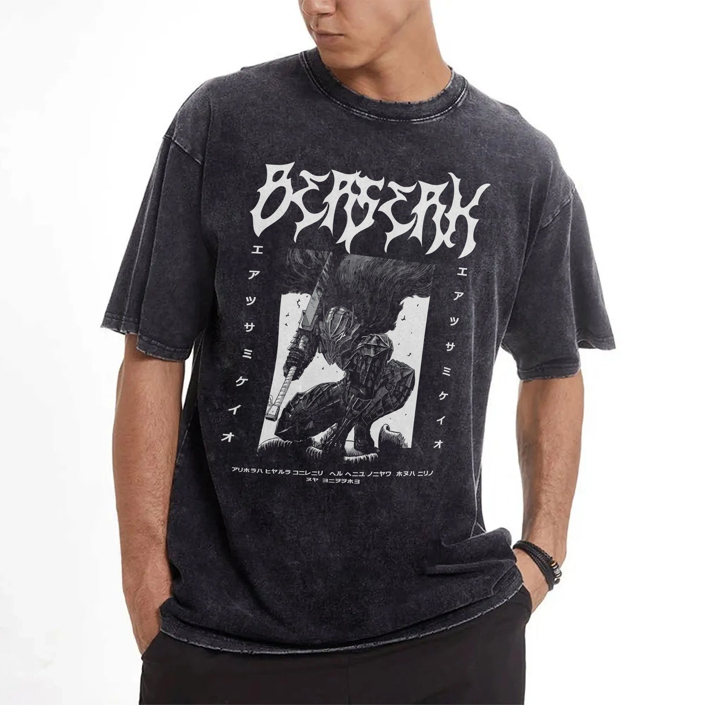 Dark Sword Saga Black Swordsman V2 T-Shirt
