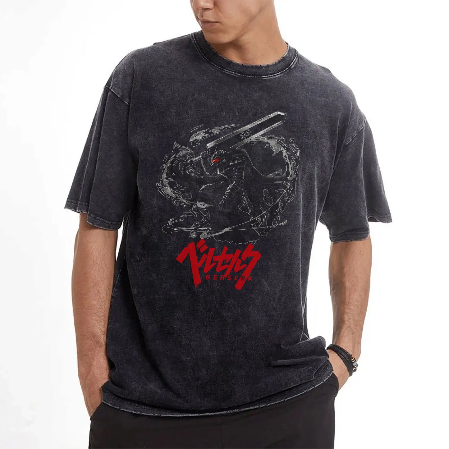 Dark Sword Saga Black Swordsman T-Shirt
