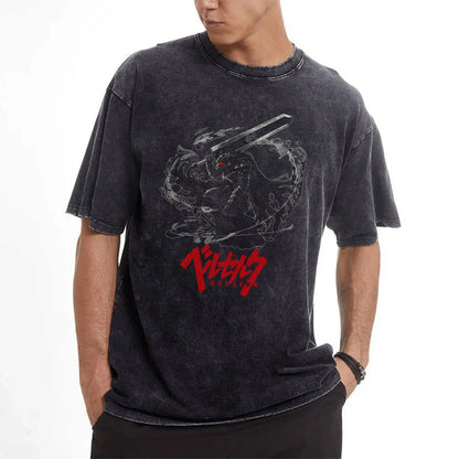 Dark Sword Saga Black Swordsman T-Shirt