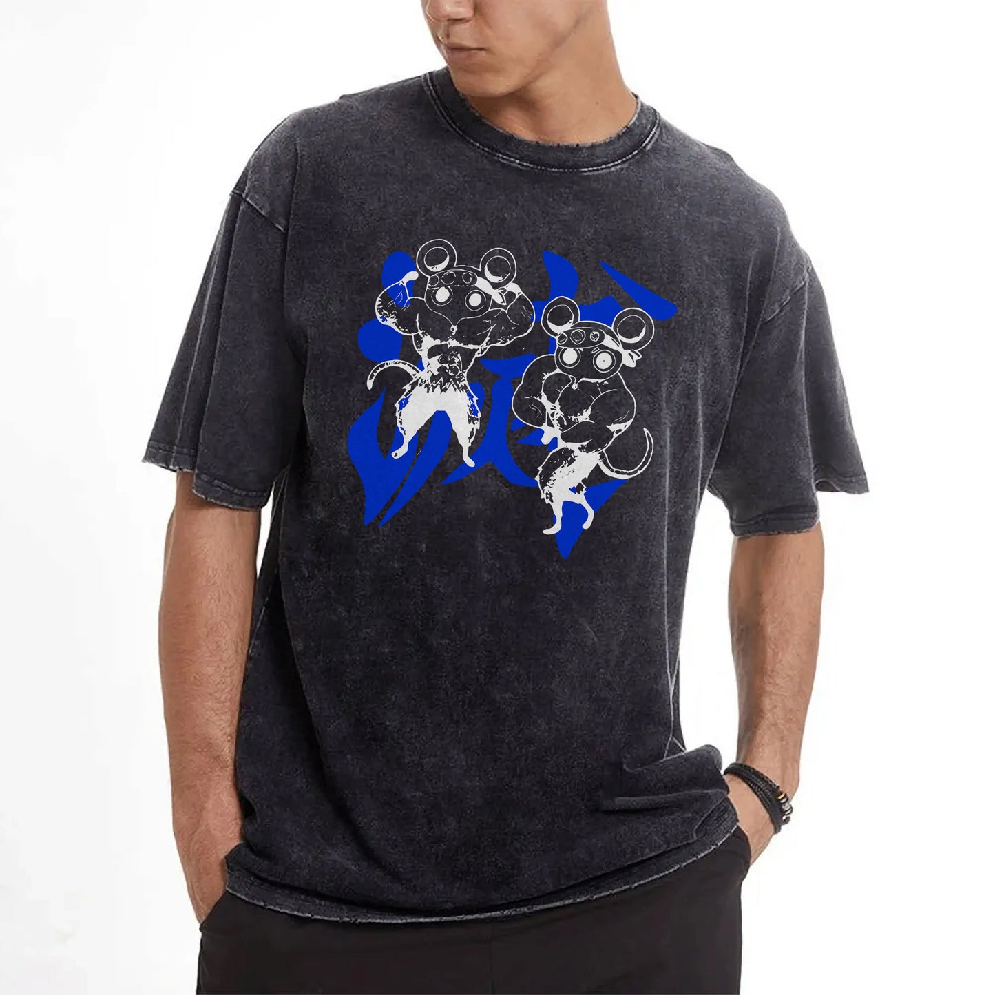 Blade of Demon Hunters Muscle Mice T-Shirt