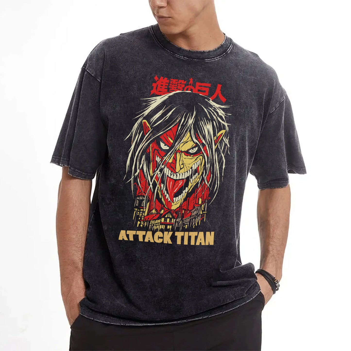 Titan Siege Eren Yeager Attack Titan V2 T-Shirt