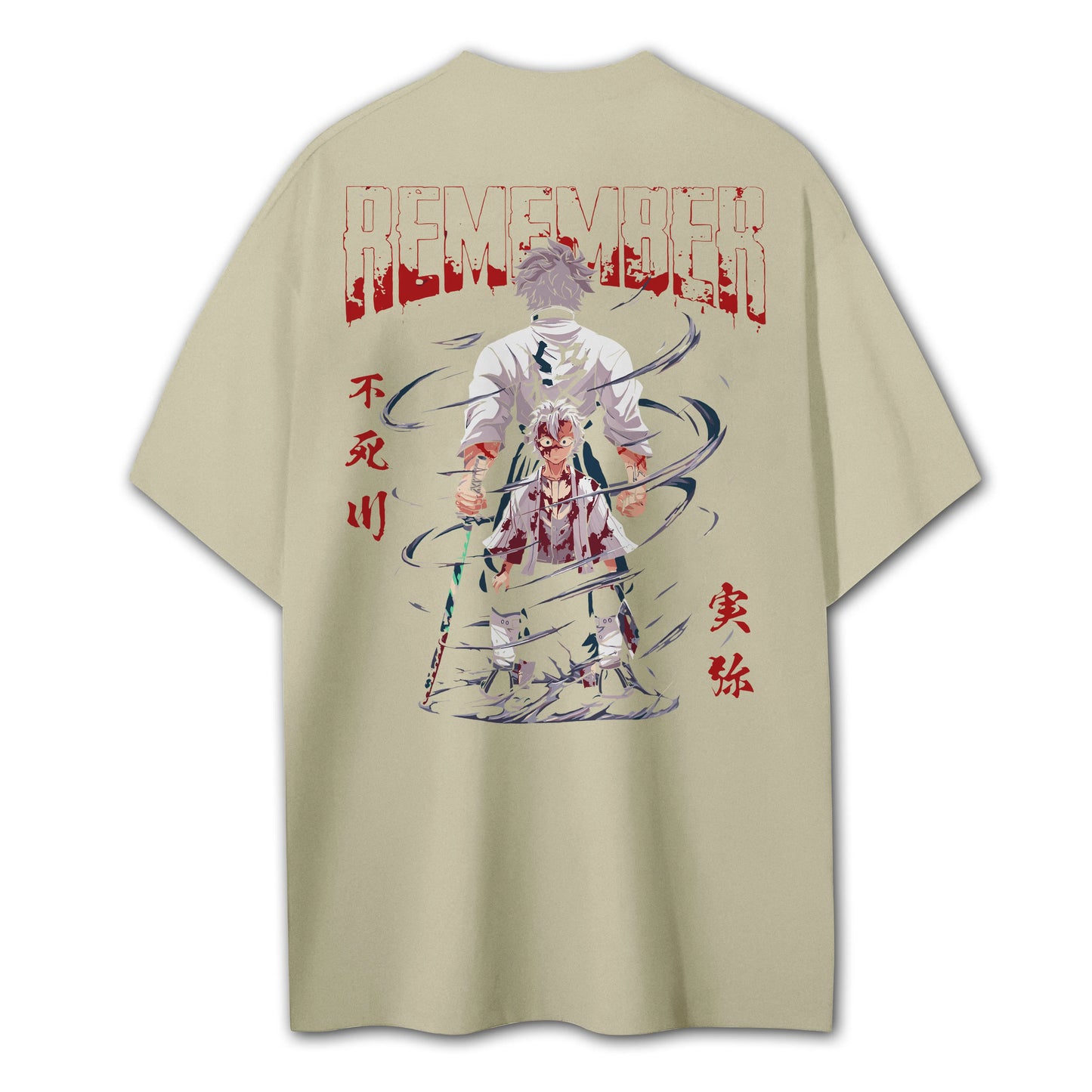 Blade of the Demon Hunters Sanemi Shinazugawa T-Shirt