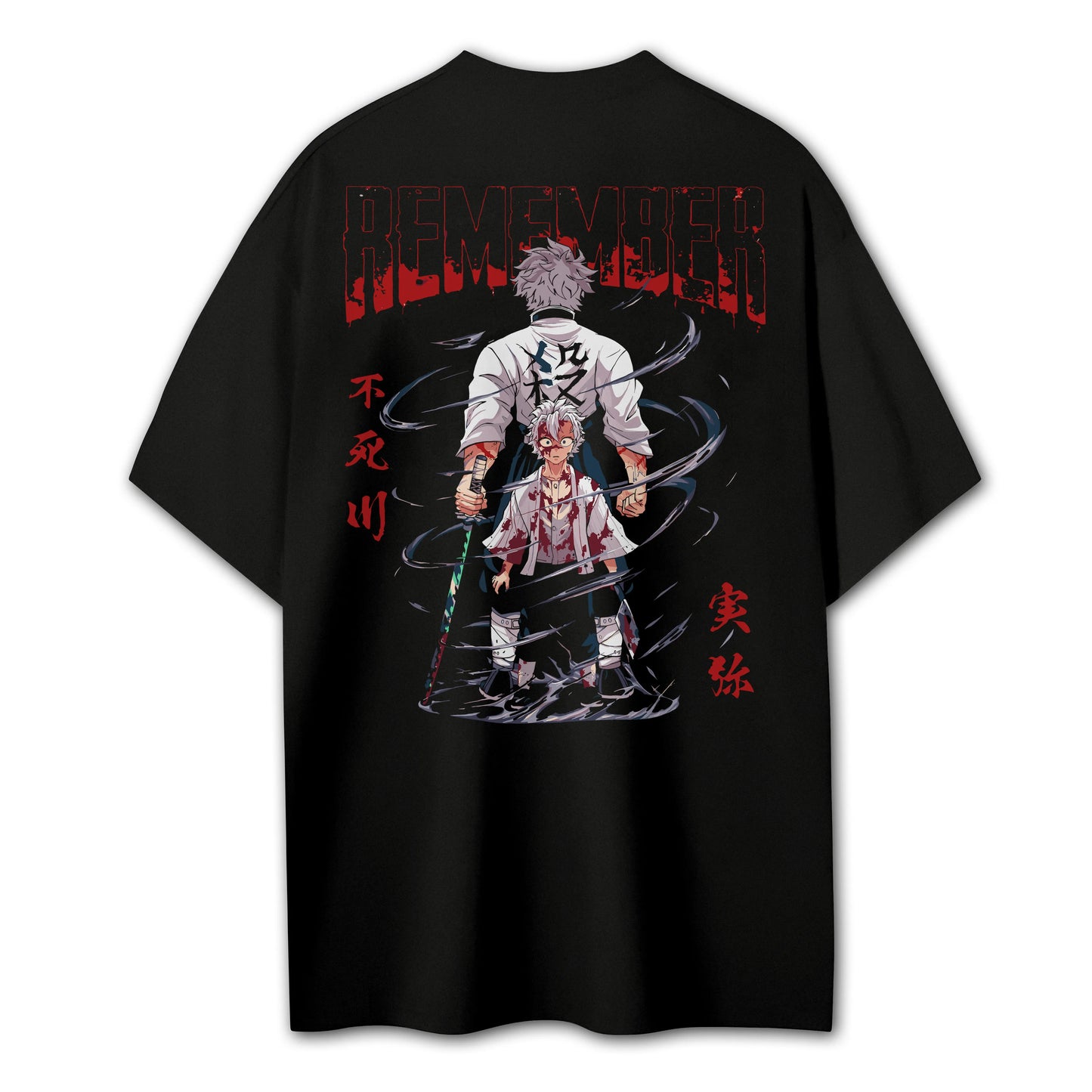 Blade of the Demon Hunters Sanemi Shinazugawa T-Shirt
