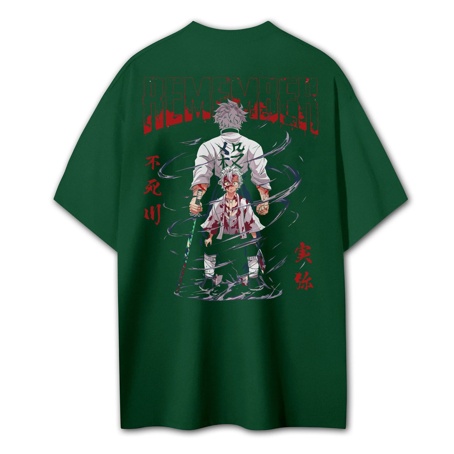 Blade of the Demon Hunters Sanemi Shinazugawa T-Shirt