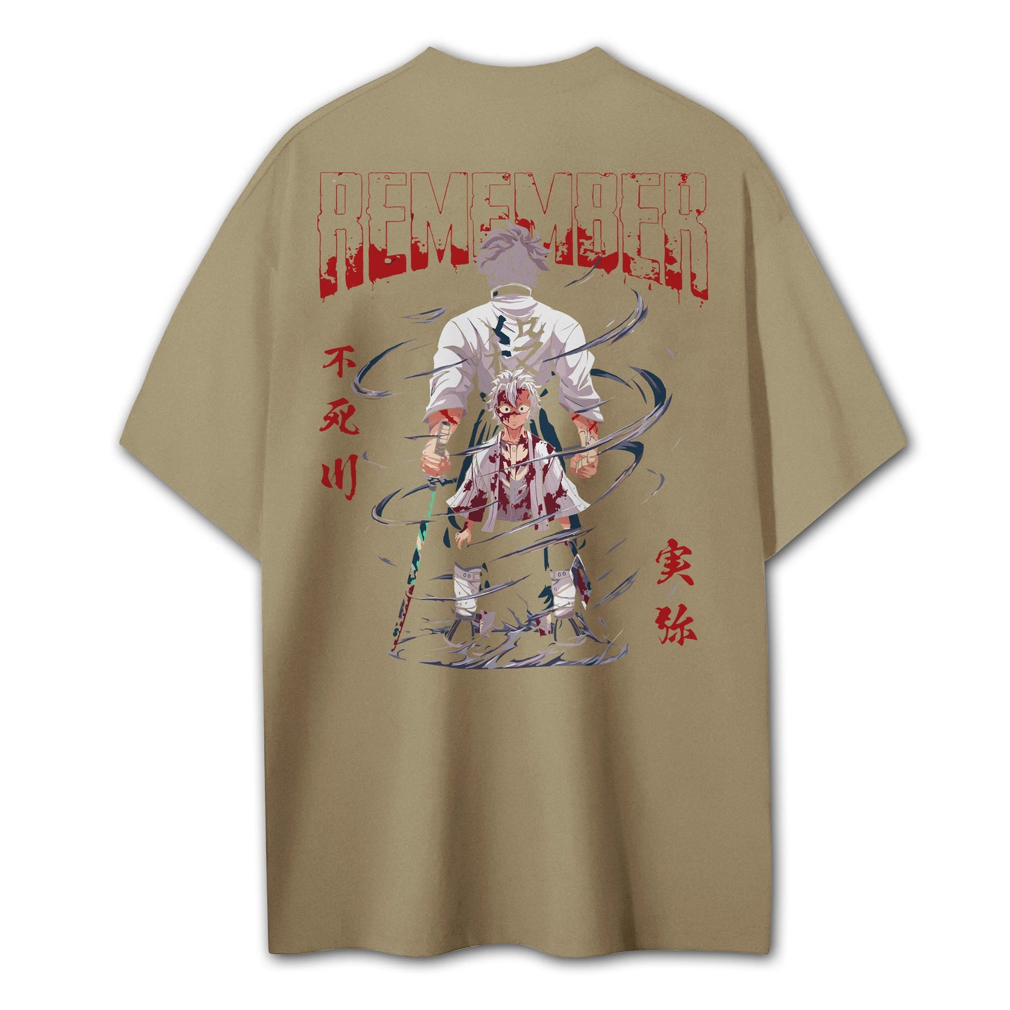 Blade of the Demon Hunters Sanemi Shinazugawa T-Shirt