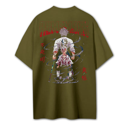 Blade of the Demon Hunters Sanemi Shinazugawa T-Shirt