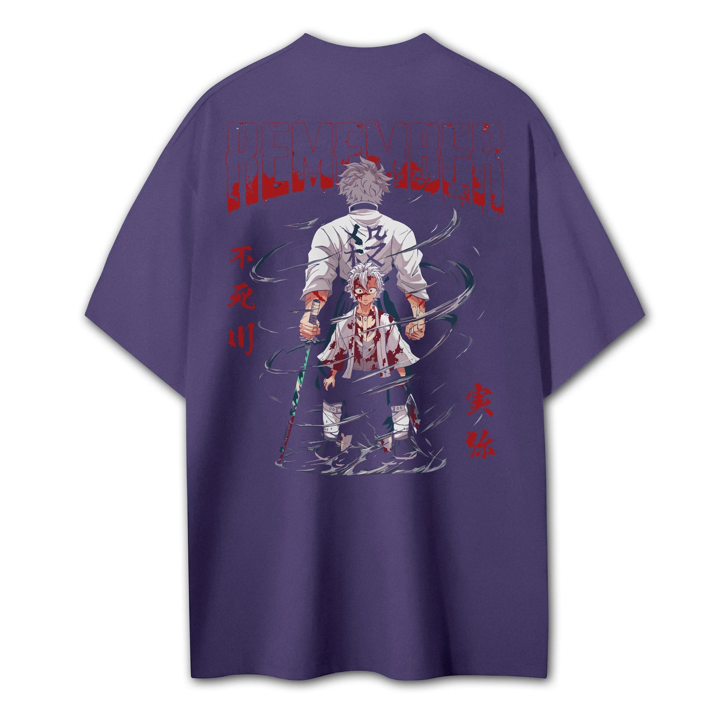 Blade of the Demon Hunters Sanemi Shinazugawa T-Shirt