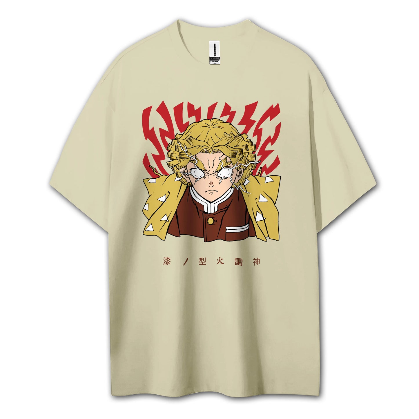Blade of the Demon Hunters Zenitsu's Rage V2 T-Shirt