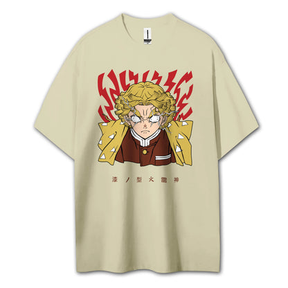 Blade of the Demon Hunters Zenitsu's Rage V2 T-Shirt