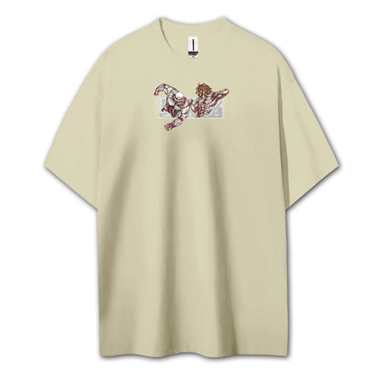 Titan Siege Wall - Titans Fighting T-Shirt