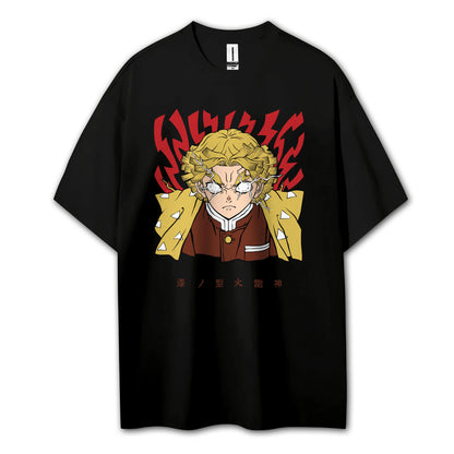 Blade of the Demon Hunters Zenitsu's Rage V2 T-Shirt