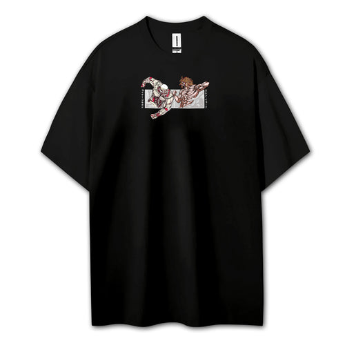 Titan Siege Wall - Titans Fighting T-Shirt