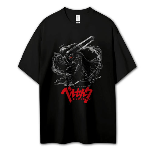 Dark Sword Saga Black Swordsman T-Shirt