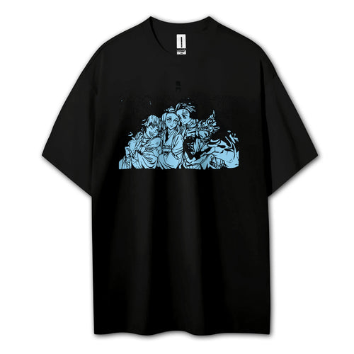 Blade of the Demon Hunters Tanjiro's Squad T-Shirt