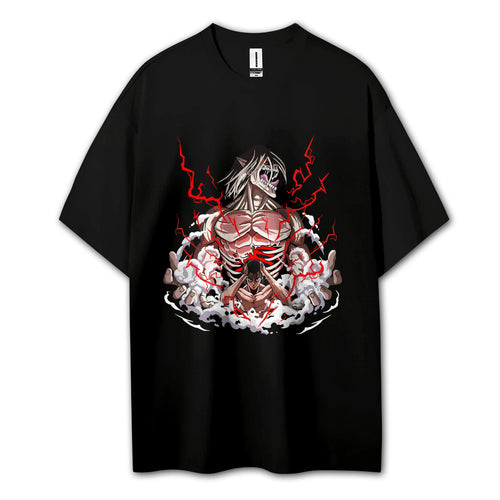 Titan Siege Eren Yeager Attack Titan V3 T-Shirt
