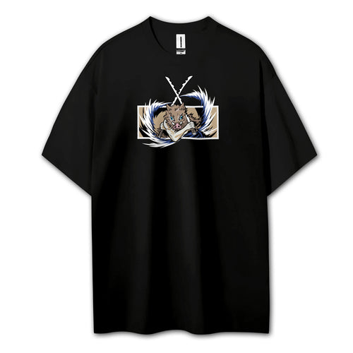 Blade of the Demon Hunters Inosuke Hashibara T-Shirt