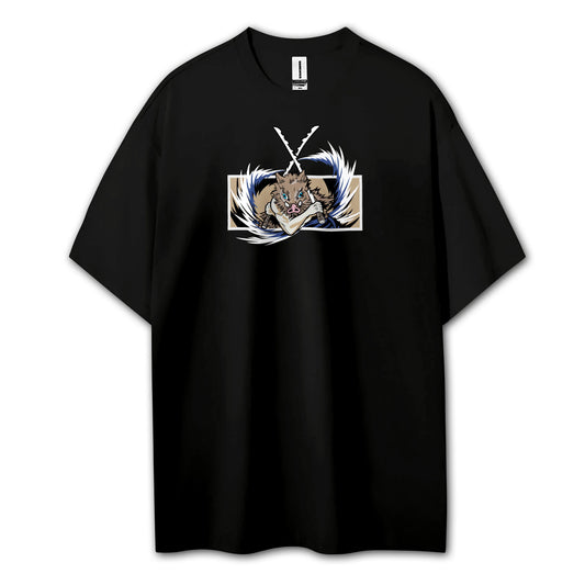 Blade of the Demon Hunters Inosuke Hashibara T-Shirt