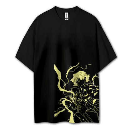 Blade of the Demon Hunters Zenitsu V2 T-Shirt