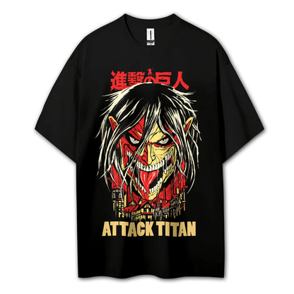 Titan Siege Eren Yeager Attack Titan V2 T-Shirt