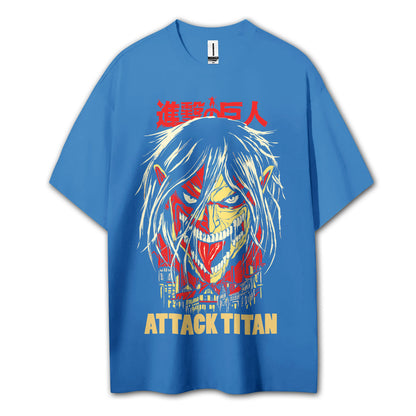 Titan Siege Eren Yeager Attack Titan V2 T-Shirt