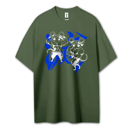 Blade of Demon Hunters Muscle Mice T-Shirt
