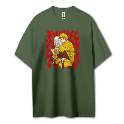 Blade of the Demon Hunters Zenitsu's Master T-Shirt