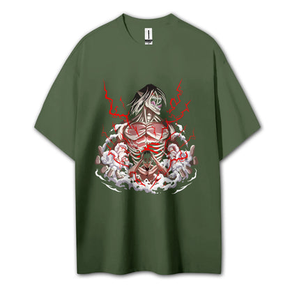 Titan Siege Eren Yeager Attack Titan V3 T-Shirt