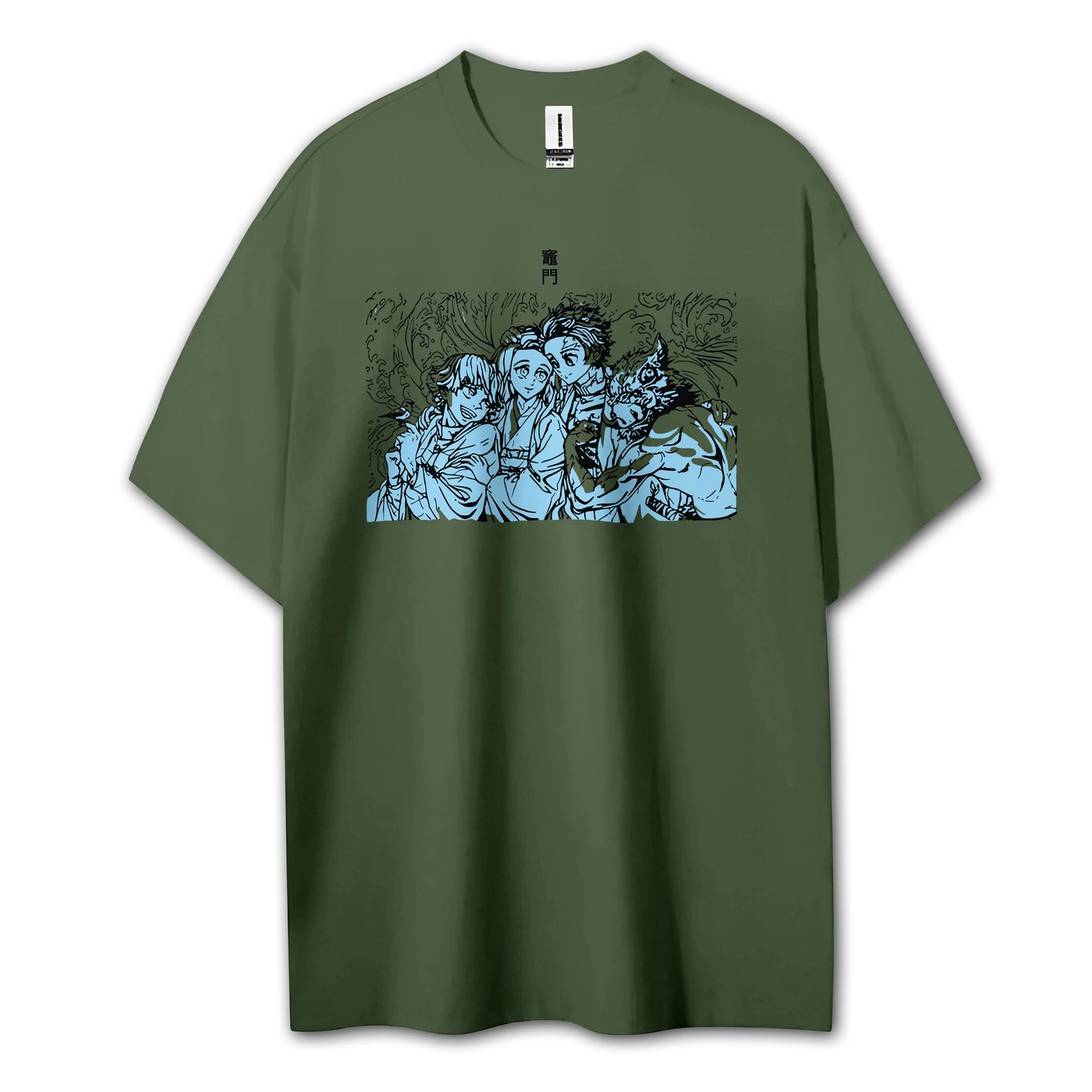 Blade of the Demon Hunters Tanjiro's Squad T-Shirt