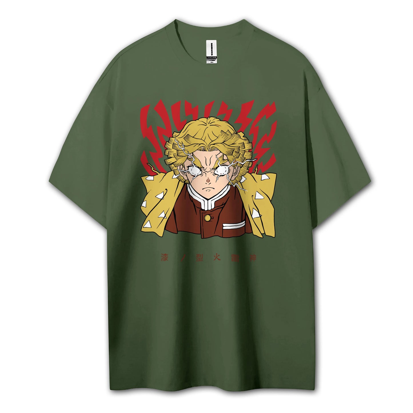 Blade of the Demon Hunters Zenitsu's Rage V2 T-Shirt
